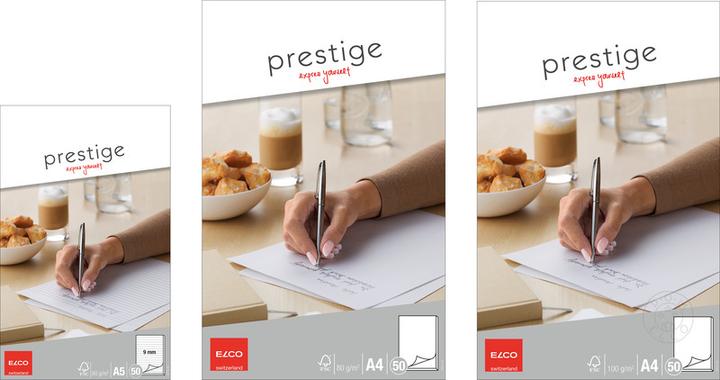 Immagine prodotto Elco Tampone da scrittura Prestige (A4, Righe, Copertina morbida)