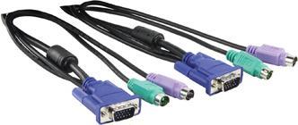 Image du produit NoName Câble KVM PS2/VGA Konig 3.0m