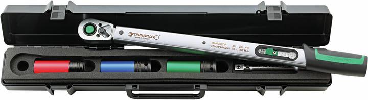 Stahlwille Torque wrench set 721QR/20/3/1 Quick (1/2", 40 Nm, 200 Nm)