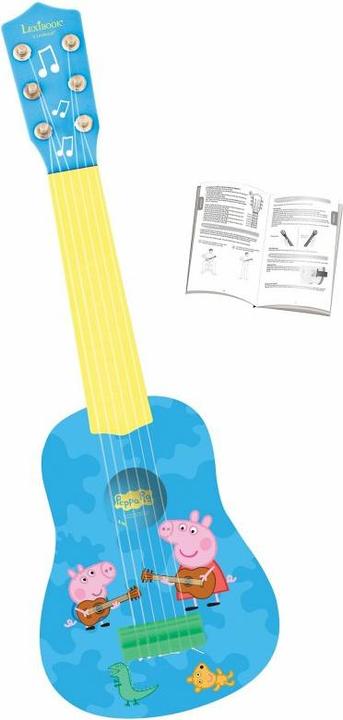 Actual product image Lexibook Peppa Wuz My First Guitar 21 Inch / 53cm