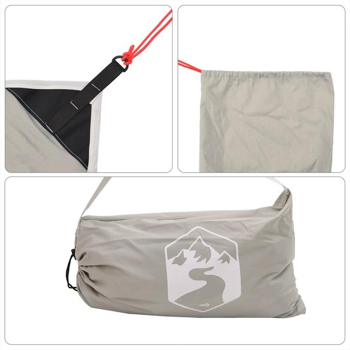 Immagine prodotto VidaXL Tenda da spiaggia con sacchi di sabbia 214 x 236 cm (tenda da spiaggia, 0.18 kg, 4 persone)