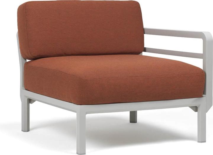 Maximo End Unit Gesso-Cannella