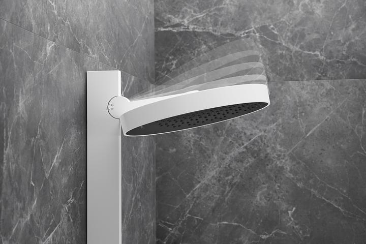 Produktbild hansgrohe Rainfinity Showerpipe 360 1jet Unterputz : Farbe - Matt White