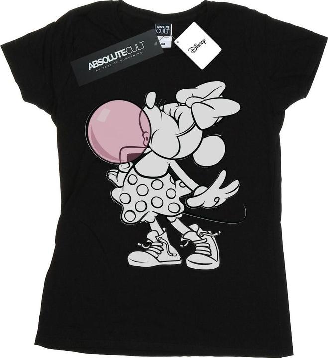 Immagine prodotto Disney Minnie Mouse Gum Bubble Maglietta Donna (L)