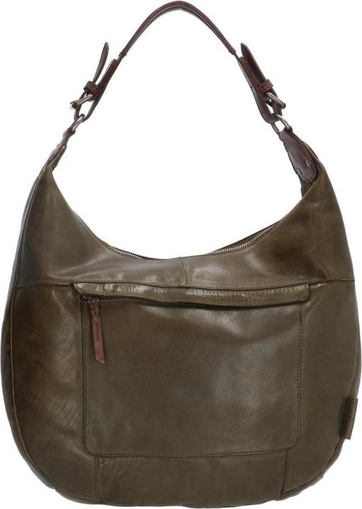 Produktbild Hide & Stitches Highland Park Umhängetasche - Olivengrün - 100% Leder