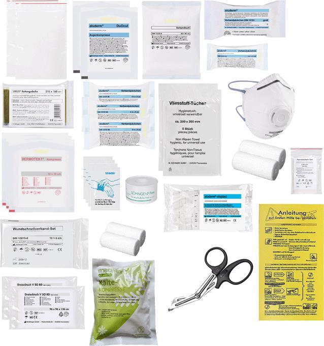 Actual product image Söhngen First aid box KIEL, filling according to DIN 13157:2021 (First aid box)