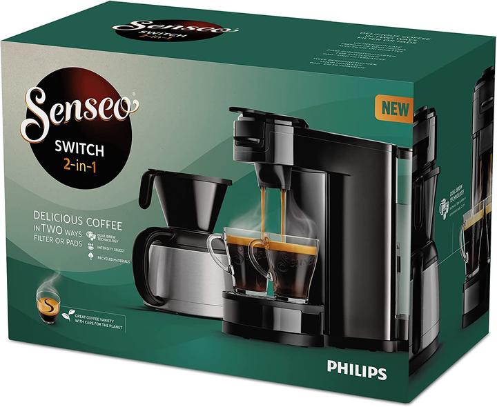 Produktbild Philips SENSEO Switch Pad- und Filterkaffeemaschine (Senseo)