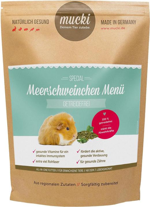 Immagine prodotto Mucki Menu per porcellini d'India senza cereali (1 kg, 1 x)