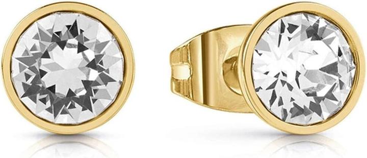Produktbild Guess Frontiers Gold Plated Clear Cubic Zirconia Earrings JUBE02159JWYGT/U