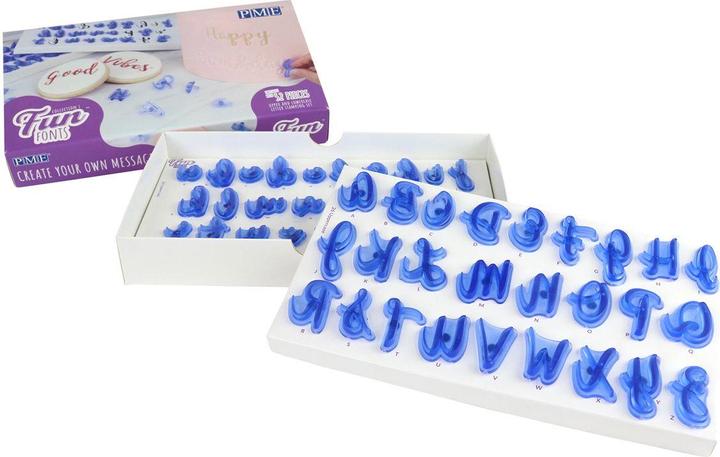 PME Set de gaufrage Lettres