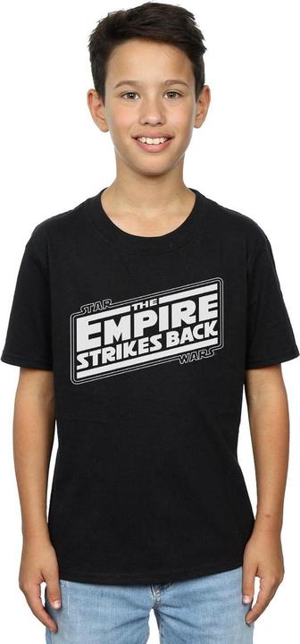 Actual product image Star Wars Boys The Empire Strikes Back Logo T-Shirt (116)