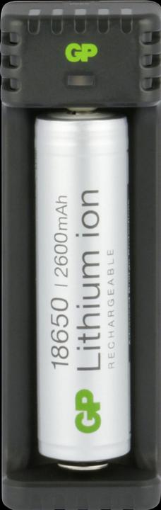 Produktbild GP Batteries L111 (1 Stk., 18650, 2600 mAh, Ladegerät inkl. Akku)