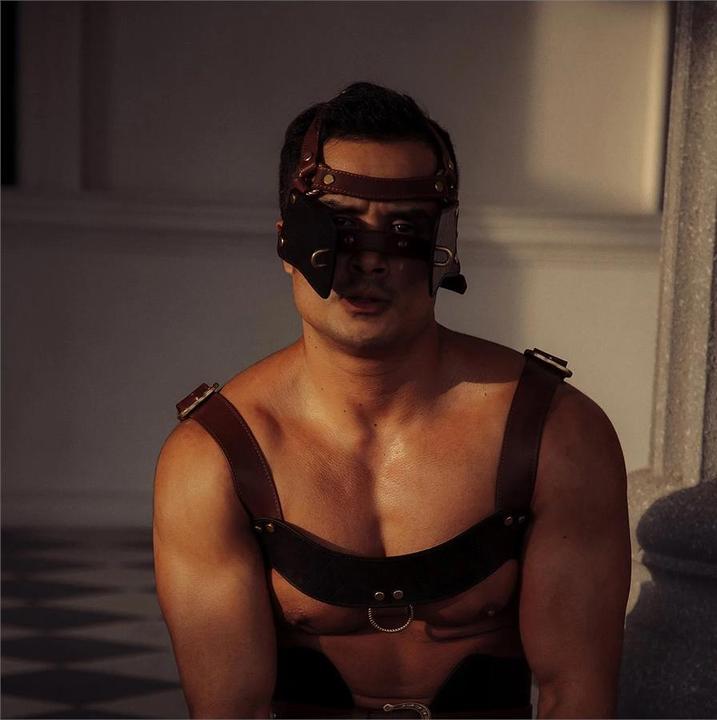 Produktbild Liebe Seele Leder Blinders mit Knebel