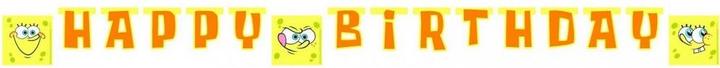 Immagine prodotto Spongebob Squarepants Striscione Lettera di Buon Compleanno