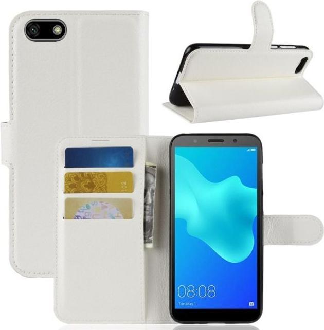 Produktbild MU Classic Litchi Leder Bookcover Series (Huawei Y5 (2018))