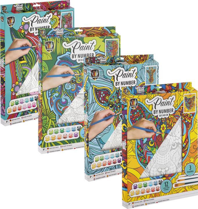 Image du produit Grafix Peinture par numéros- Girafe
