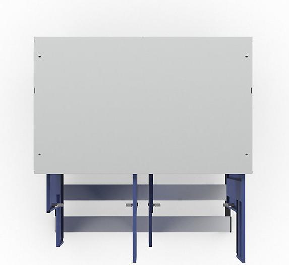 Produktbild Z-Garderobenschrank mit Sitzbank (80 cm, 214 cm)