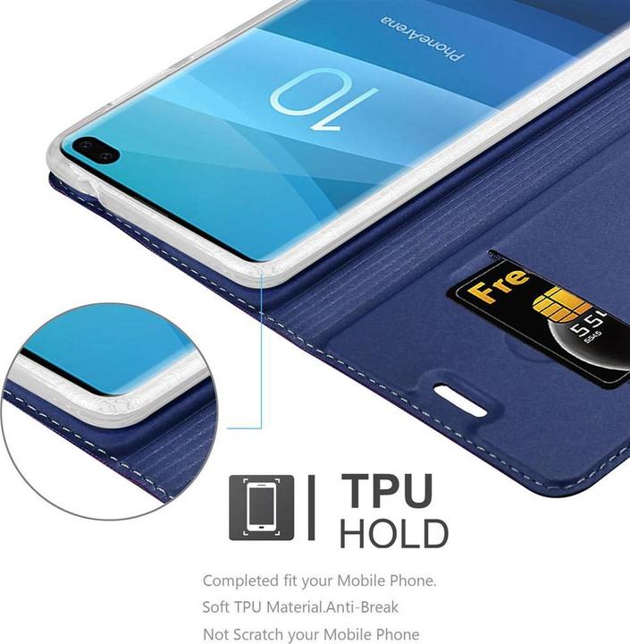 Produktbild Cadorabo Book Classy Style Cover (Samsung Galaxy S10+)