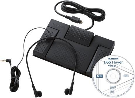 Actual product image Olympus DM-720 Record & Transcribe Kit (4 GB)