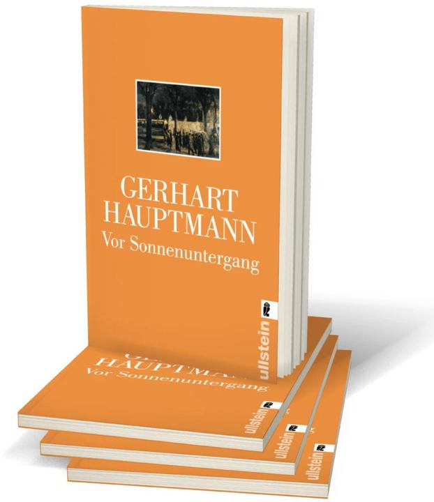 Actual product image Vor Sonnenuntergang (German, Gerhart Captain, 2002)