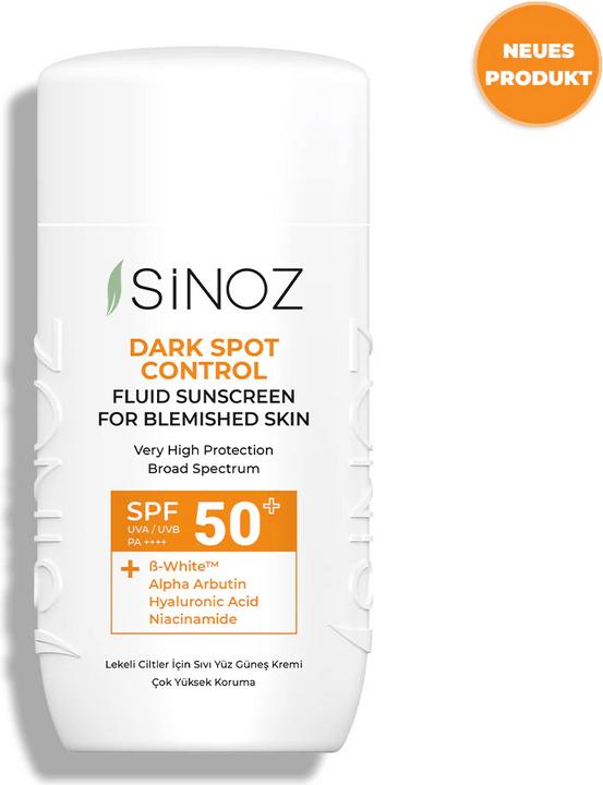 Sinoz Dark Spot Control Fluid Sunscreen (Sonnencreme, SPF 50+, 50 ml)