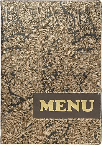 Image du produit Securit Chemise pour menus DESIGN PAISLEY, DIN A4 (A4, 1 x)