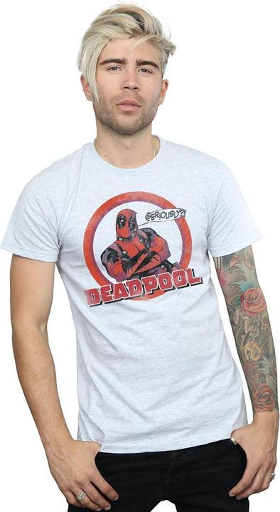 Produktbild Deadpool Seriously Speech Bubble TShirt (XL)