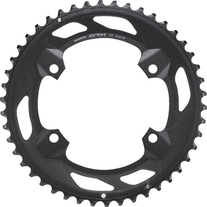 Actual product image Shimano Chainring FC-RX600-10 46 teeth NF Blister (46)