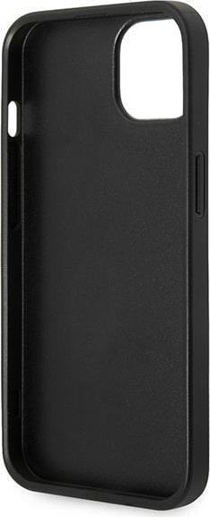 Immagine prodotto Karl Lagerfeld KLHCP14SG2ELS Custodia rigida per iPhone 14 6,1" srebrny/argento Glitter Plaque Logo (Apple iPhone 15, Apple iPhone 14, Apple iPhone 13)