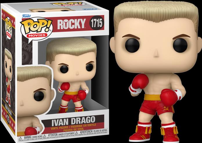 Actual product image Funko Rocky POP! movies vinyl figure Ivan Drago 9 cm
