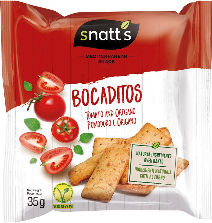 Immagine prodotto Snatt's Snack di pane - Pomodoro e origano (35 g)