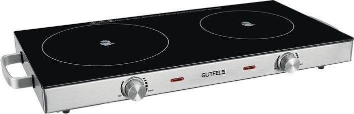 Produktbild Gutfels Glaskeramik Doppel-Kochplatte