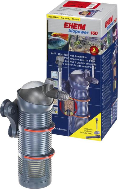 Image du produit Eheim Biopower 160+ médias (160 l, Filtres internes, Eau douce, Eau salée)