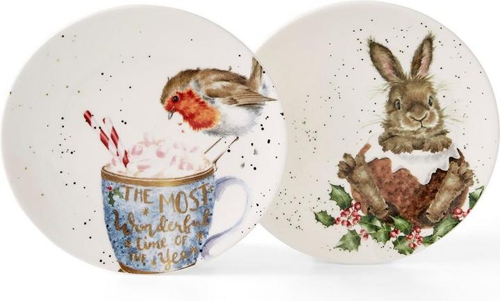 Image du produit Wrendale Design Royal Worcester Coupe festive Set d'assiettes (2 x)