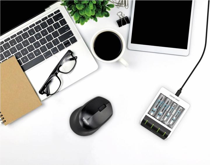 Produktbild Ansmann Comfort Smart Ladegerät (1 Stk., AAA, AA, 800 mAh, Ladegerät inkl. Akku)