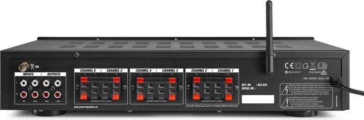 Actual product image Power Dynamics Pro PV260BT (Amplifier)