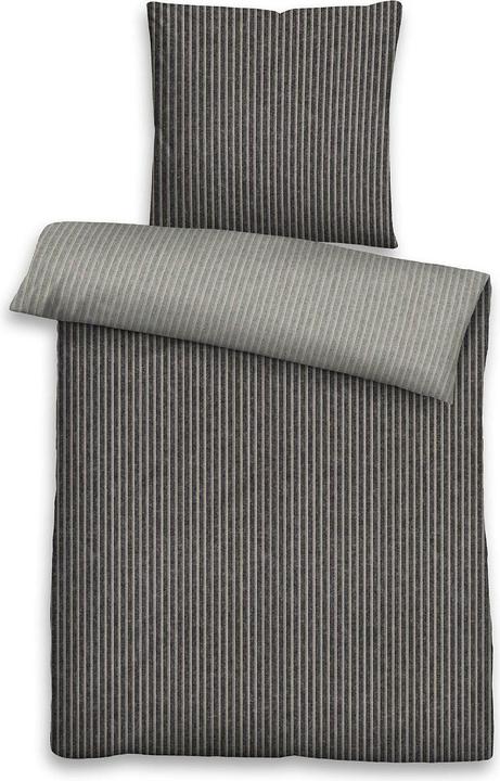 Produktbild Traumschlaf Melange Flanell (Bettwäsche Set, 160x210 cm + 65x100 cm)