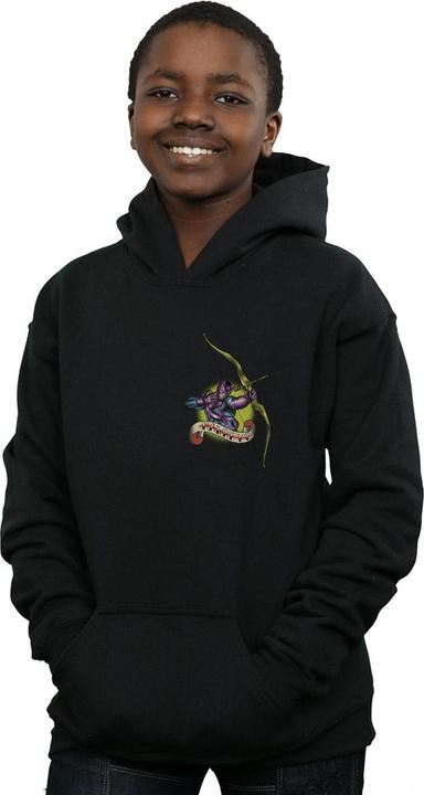 Hawkeye Tattoo Breast Print Kapuzenpullover Jungen