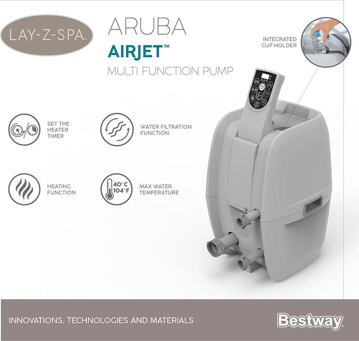 Image du produit Bestway Lay-Z-Spa Aruba (3 pers.)