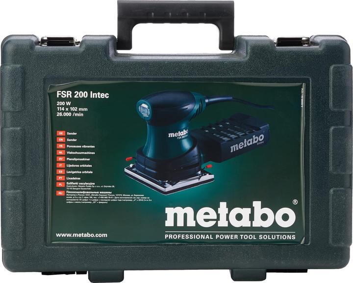 Produktbild Metabo Fäustlingssander FSR 200 Intec (Schwingschleifer, 200 W)