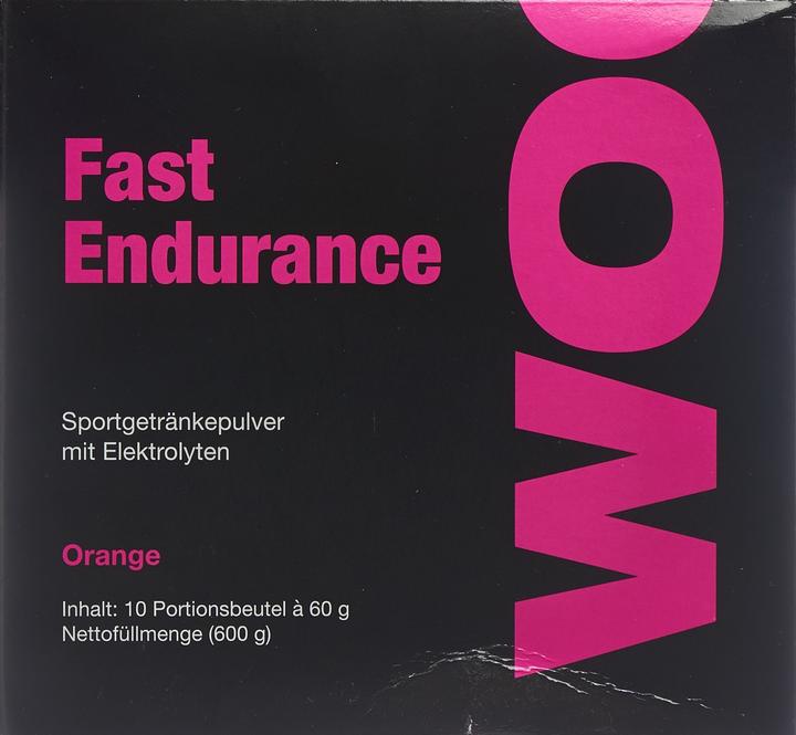 Produktbild Woo Fast Endurance 10X Portionen à 60g (Orange, 1 x)