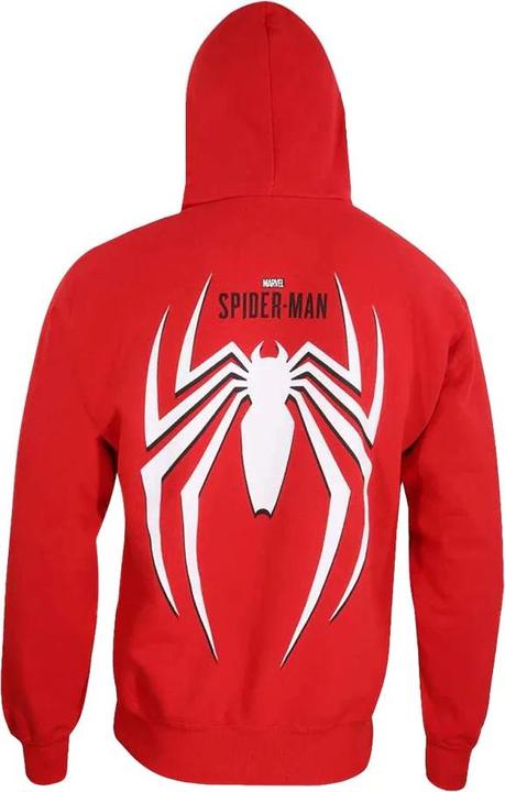 Immagine prodotto Spiderman Felpa con cappuccio Crest Pullover Unisex Adulto (M)