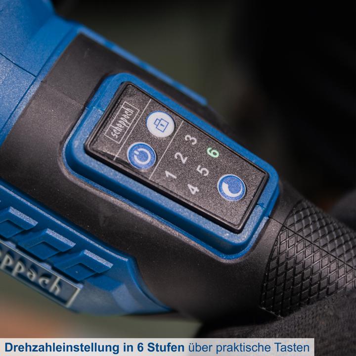 Immagine prodotto Scheppach Akku-Winkelschleifer BC-AG125-X (125 mm)