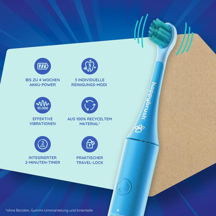 Actual product image happybrush Eco Vibe Kids Paw Patrol (Oscillating toothbrush)