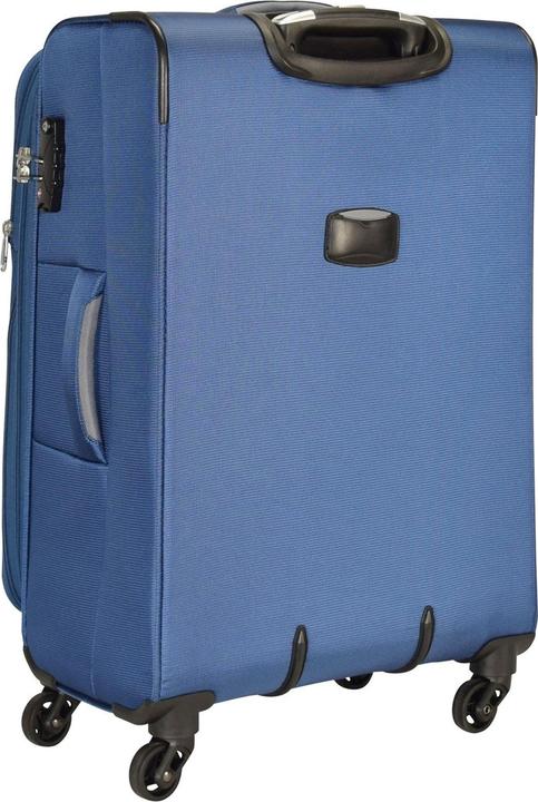Actual product image D&N Travel Line 6400 2-4-roll suitcase set 3 pcs. (202 l, XL (from 140l))