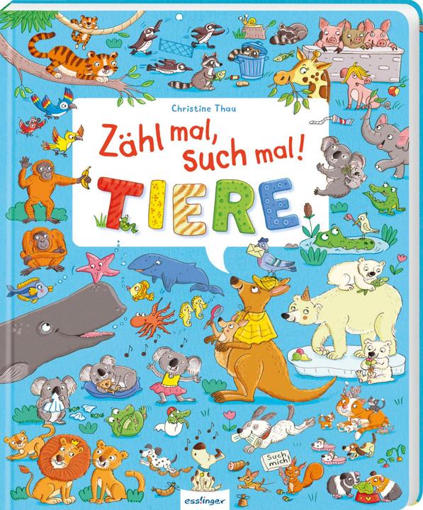 Immagine prodotto Zähl mal, such mal! Tiere (Tedesco, Christine Thau, 2021)