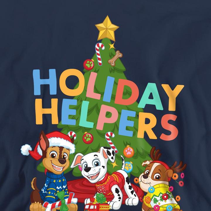 Actual product image Paw Patrol Unisex Adult Holiday Helpers Christmas Sweatshirt (XL)