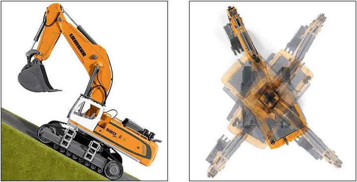 Image du produit Siku Liebherr R980 PME pelle sur chenilles