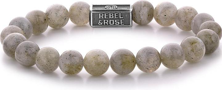 Rebel & Rose Labradorite Shield (19 cm, Labradorit, Edelstein)