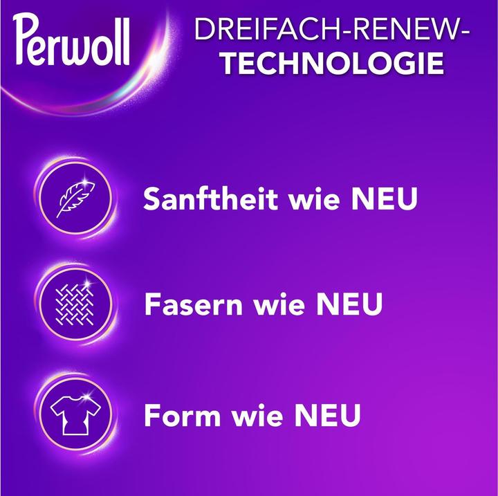 Actual product image Perwoll Renew Liquid Wool & Delicates (52 Washing cycles, Flask)